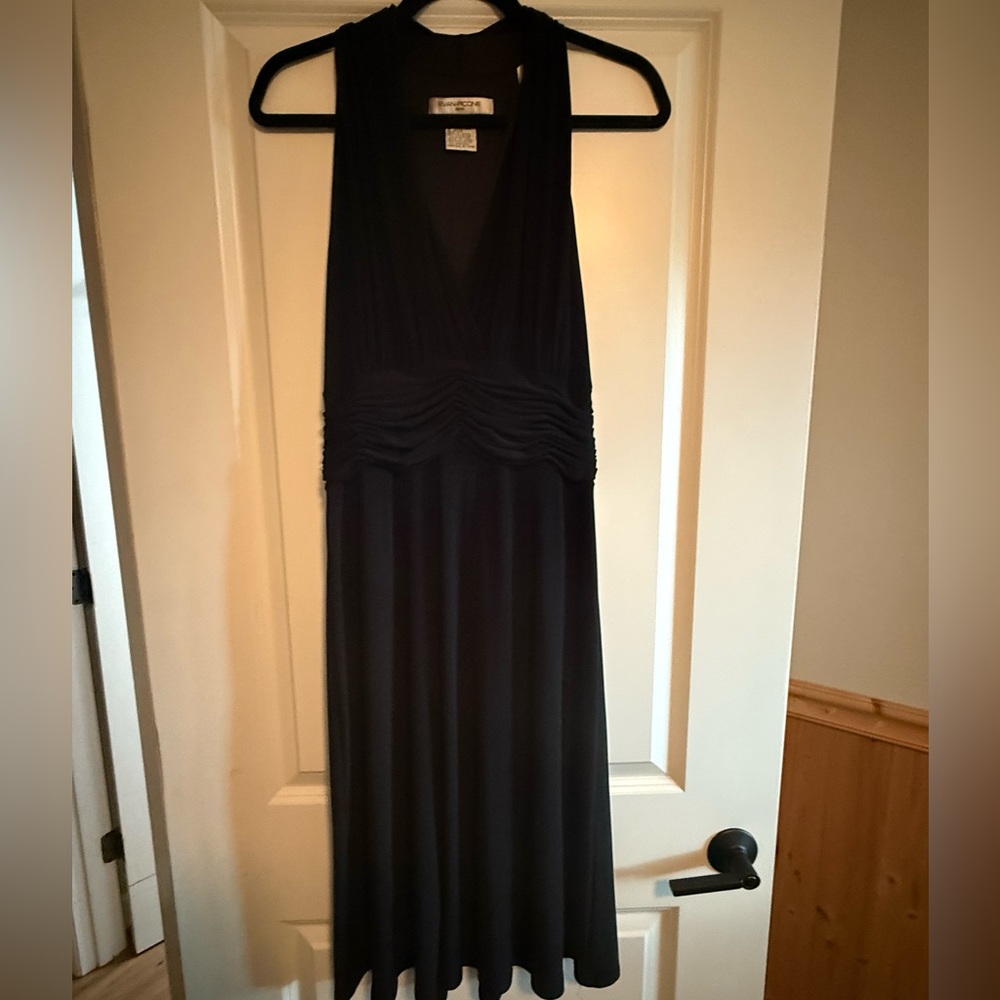 Evan Picone Black Maxi Dress